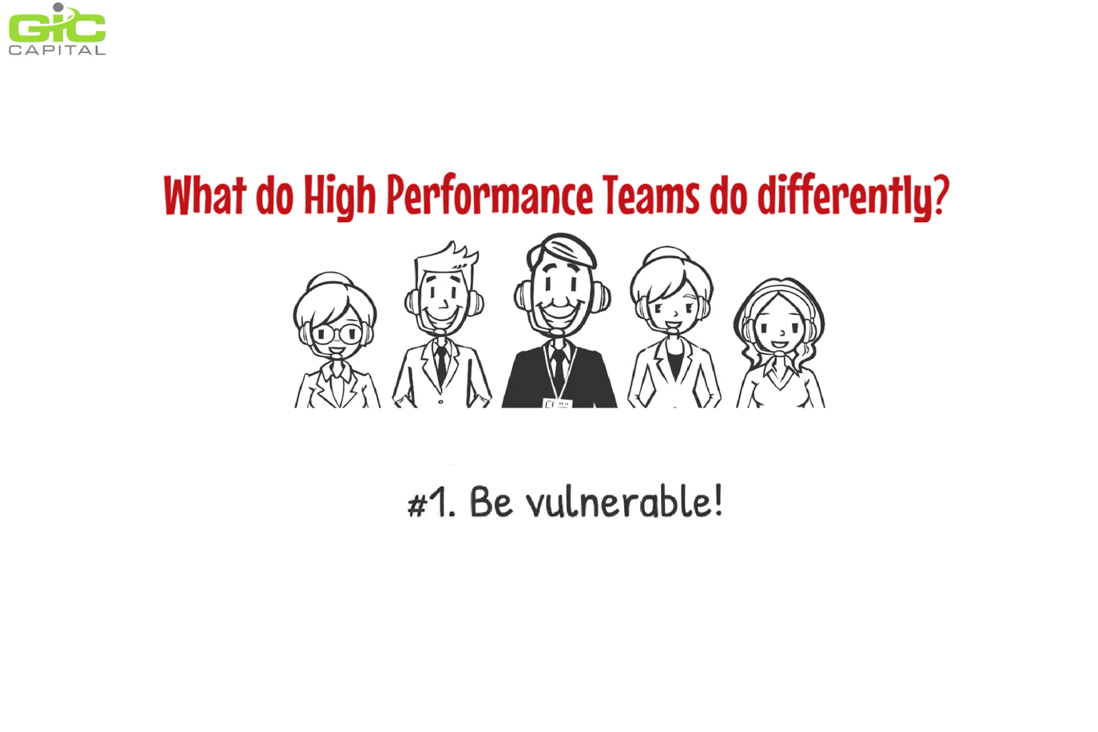 The five dysfunctions of a team